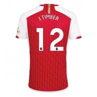 Billiga Arsenal Jurrien Timber #12 Hemma fotbollskläder 2023-24 Kortärmad